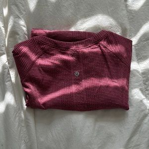 heathered burgundy lululemon swiftly tech